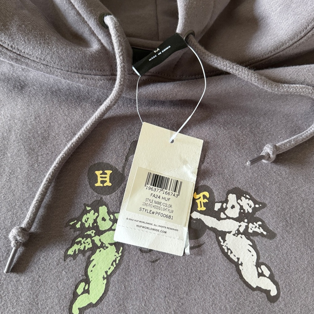 Huf pullover hoodie - Picture 4 of 8